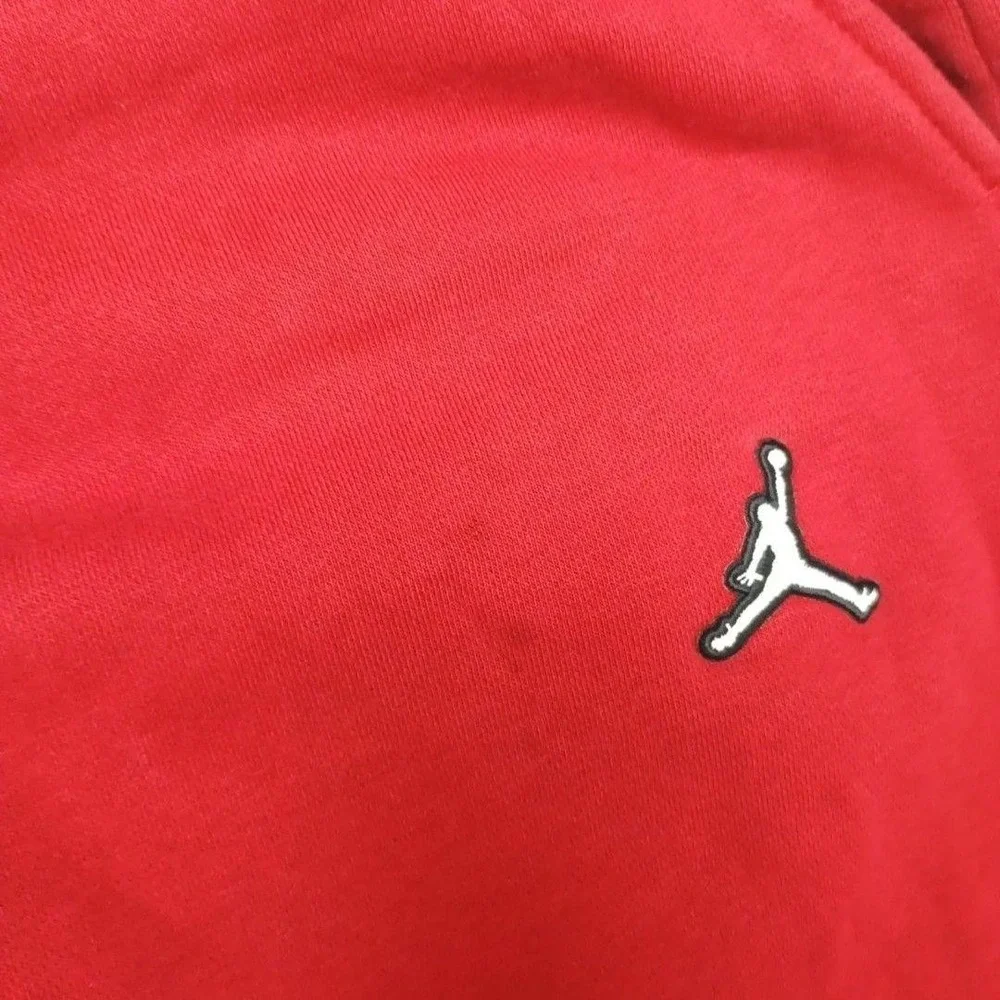Jordan Pants Mens XL Red Nike Air Essential Fleece Jumpman Jogger Concord DQ7340